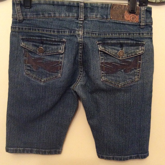 Cosmo.  Retro  Vintage  Stretch  Jean  Shorts - Picture 7 of 8